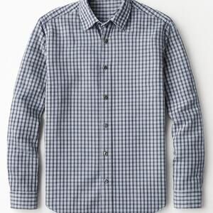 Theory Shirt Mens Button Up Long SLeeve  M